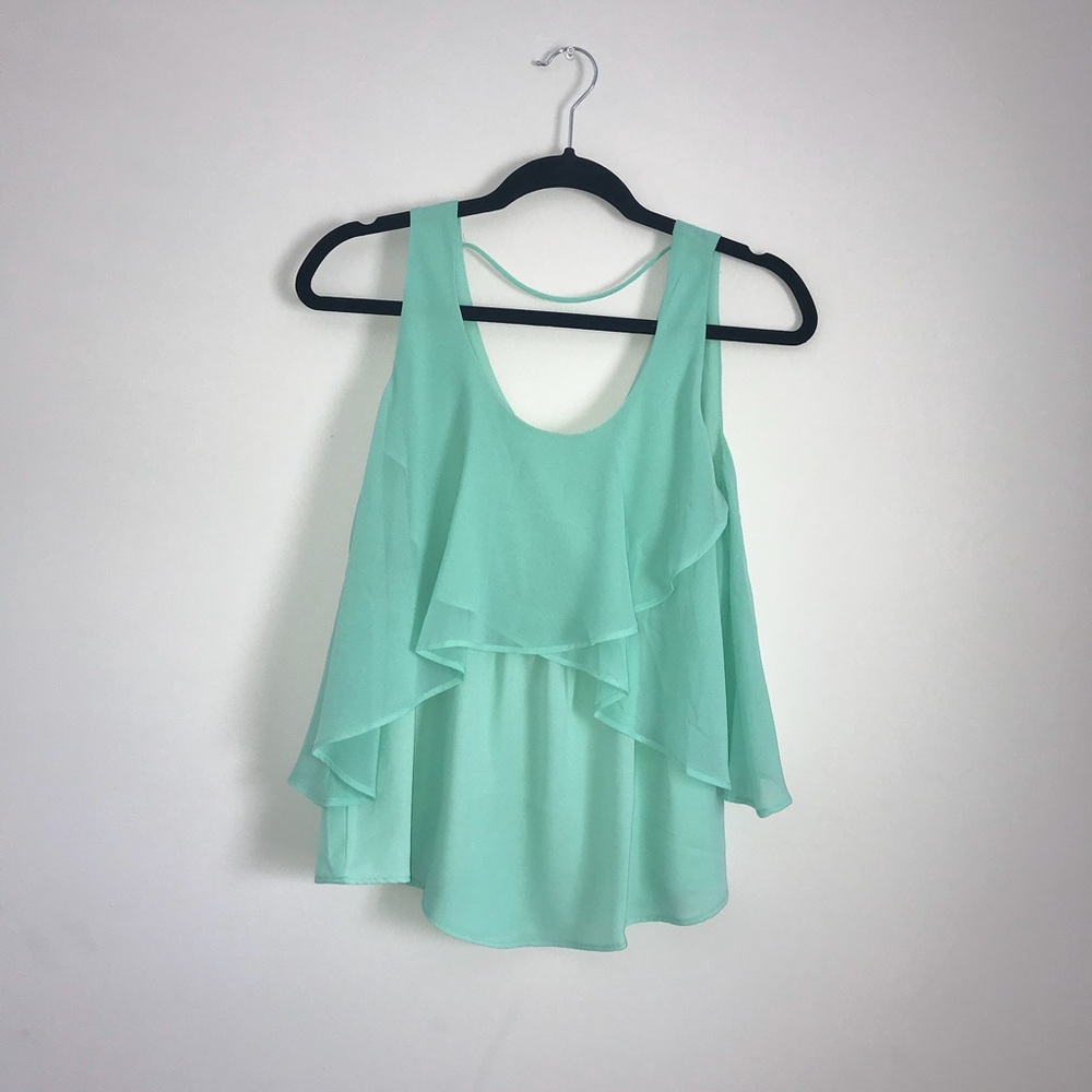 NWT Aqua Blouse Tank Top